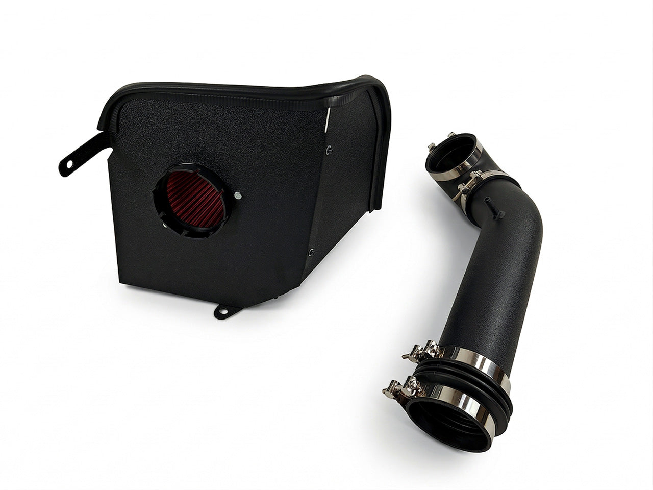 2007-2008 Chevrolet Silverado & GMC Sierra 4.8L / 5.3L / 6.0L V8 Air Intake - Wrinkle Black