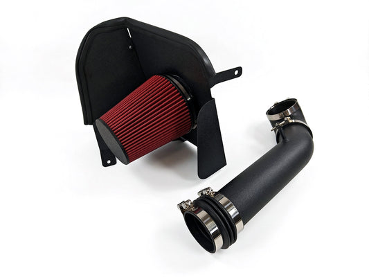 2007-2008 Chevrolet Silverado & GMC Sierra 4.8L / 5.3L / 6.0L V8 Air Intake - Wrinkle Black