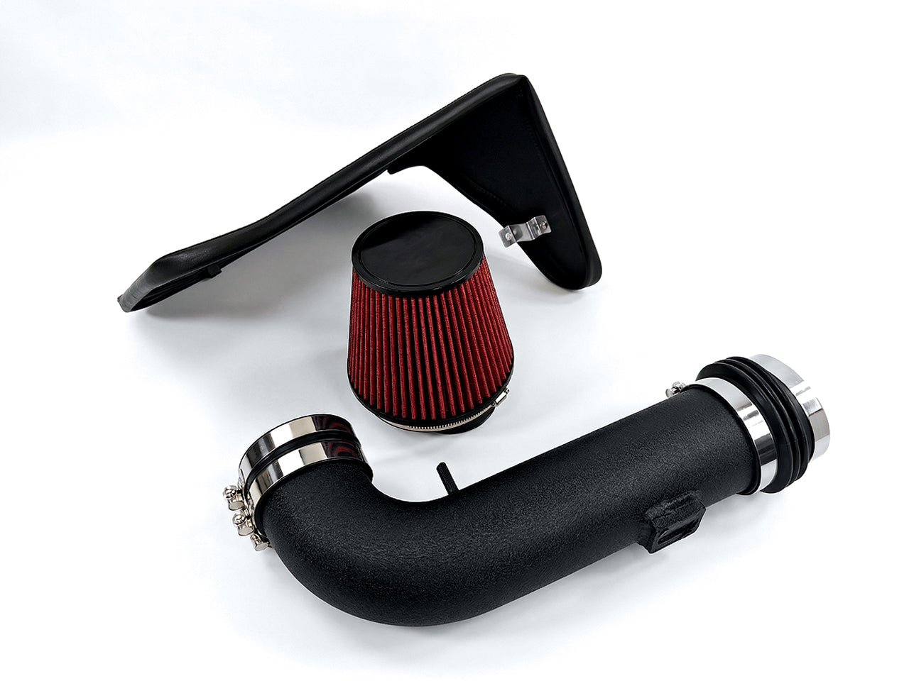 2010-2015 Chevrolet Camaro SS 6.2 V8 Air Intake - Wrinkle Black