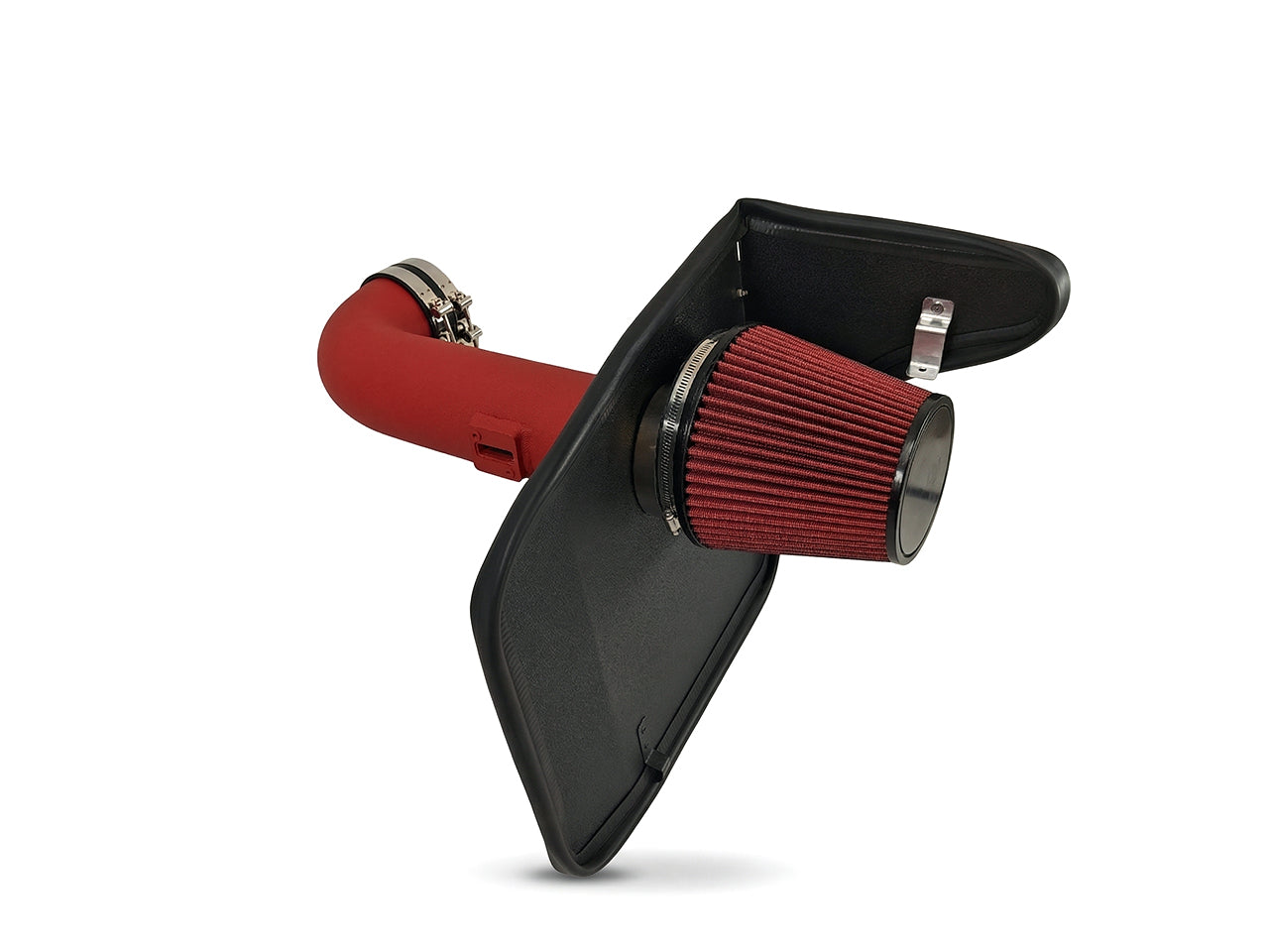 2010-2015 Chevrolet Camaro SS 6.2 V8 Air Intake - Wrinkle Red