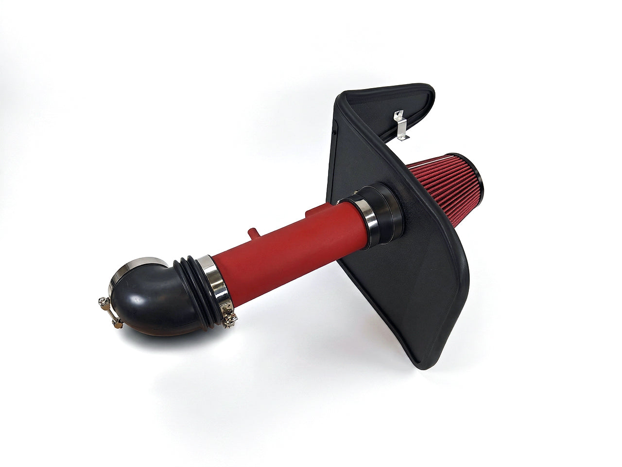 2010-2011 Chevrolet Camaro 3.6L LT / LS V6 Air Intake - Wrinkle Red