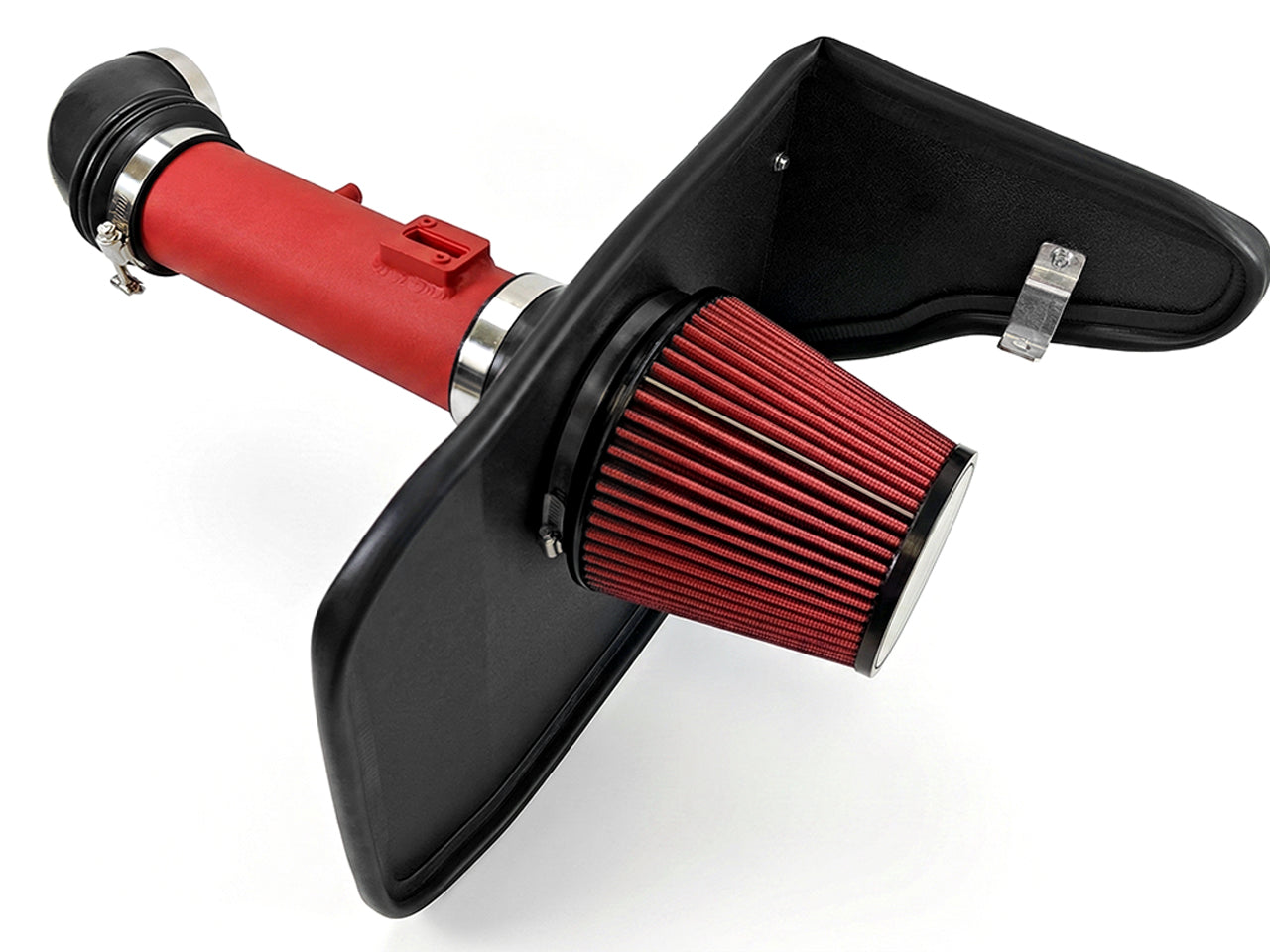 2012-2015 Chevrolet Camaro LT / LS 3.6L V6 Air Intake - Wrinkle Red