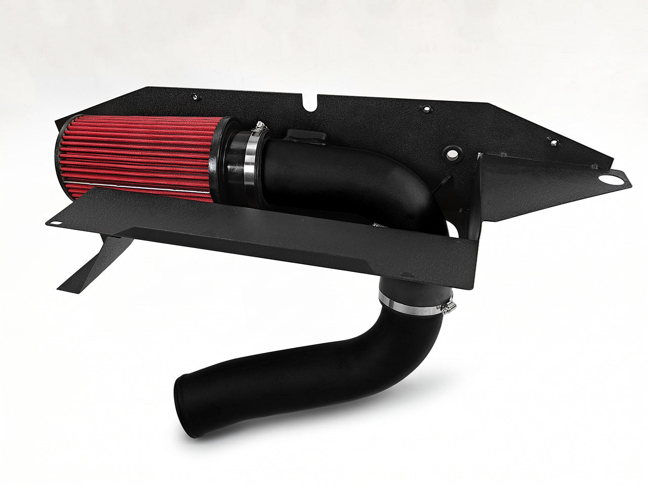 2012-2018 BMW Cold Air Intake Fits N20 2.0T Models Wrinkle Black