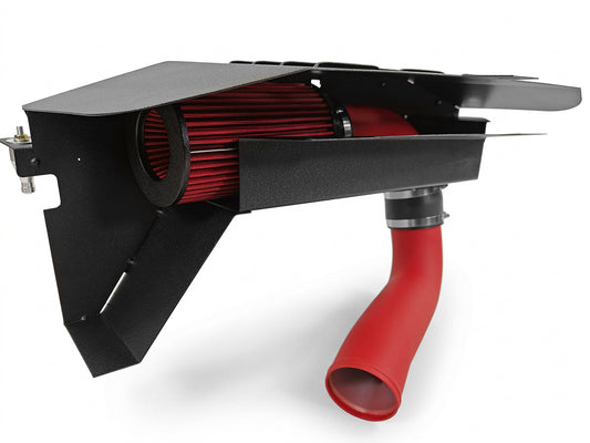 2012-2018 BMW Cold Air Intake Fits N20 2.0T Models Wrinkle Red