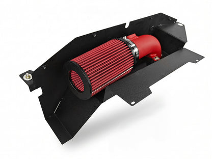 2012-2018 BMW Cold Air Intake Fits N20 2.0T Models Wrinkle Red