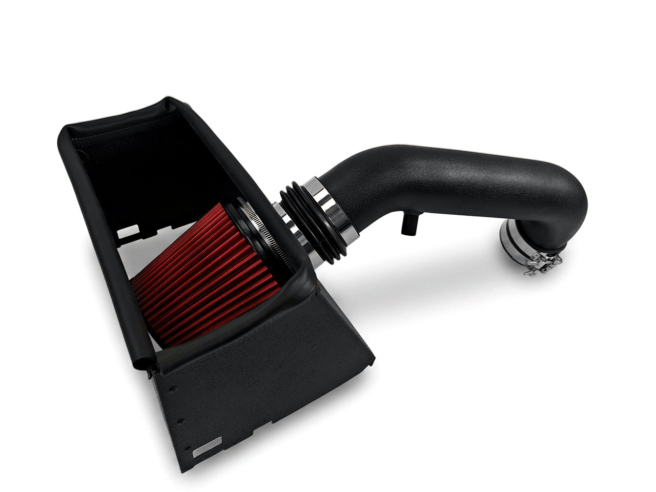 2009-2024 Dodge Ram Classic 1500 2500 3500 5.7L V8 Hemi Cold Air Intake - Wrinkle Black