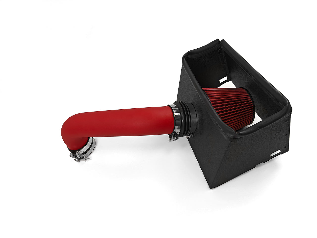 2009-2024 Dodge Ram Classic 1500 2500 3500 5.7L V8 Hemi Cold Air Intake - Wrinkle Red