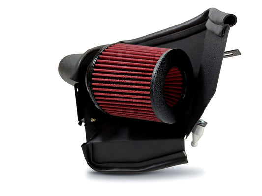 2012-2015 BMW 335i F30 F31 F34 N55 3.0L I6 Turbo Cold Air Intake - Wrinkle Black