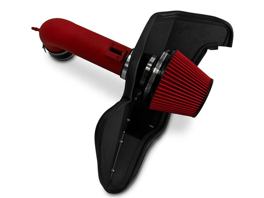 2015-2017 Ford Mustang 5.0L V8 S550 Cold Air Intake Wrinkle Red
