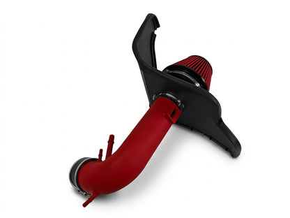 2015-2017 Ford Mustang 5.0L V8 S550 Cold Air Intake Wrinkle Red