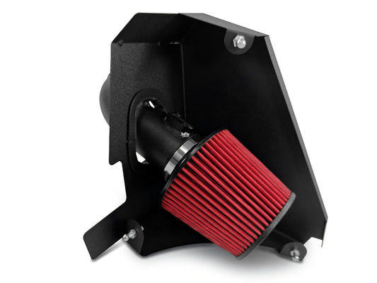 2013-2019 Cadillac ATS 2.0L Turbo Cold Air Intake - Wrinkle Black