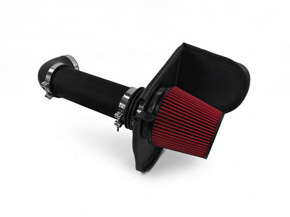 2006-2010 Dodge Charger 5.7L 6.1L Hemi V8 Air Intake Kit Wrinkle Black