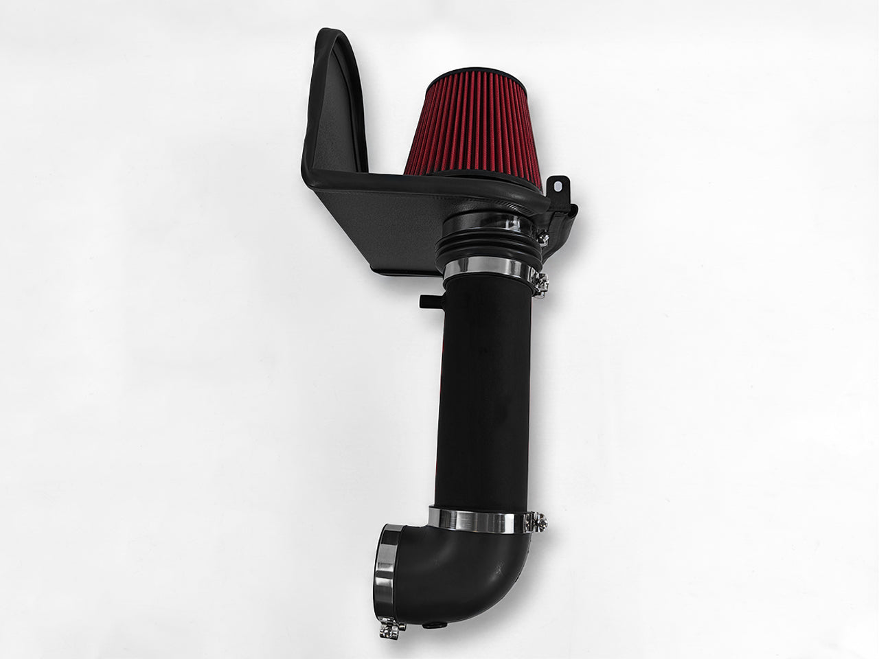 2006-2010 Dodge Charger 5.7L 6.1L Hemi V8 Air Intake Kit Wrinkle Black