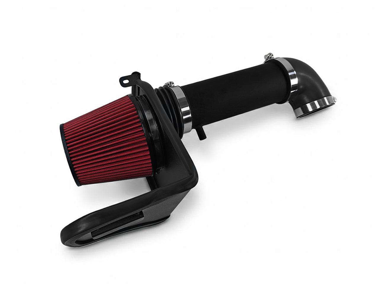 2006-2010 Dodge Charger 5.7L 6.1L Hemi V8 Air Intake Kit Wrinkle Black
