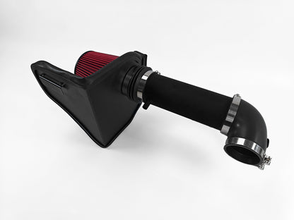 2006-2010 Dodge Charger 5.7L 6.1L Hemi V8 Air Intake Kit Wrinkle Black