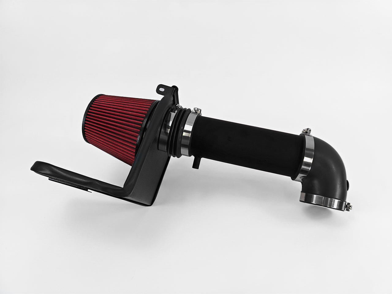 2006-2010 Dodge Charger 5.7L 6.1L Hemi V8 Air Intake Kit Wrinkle Black