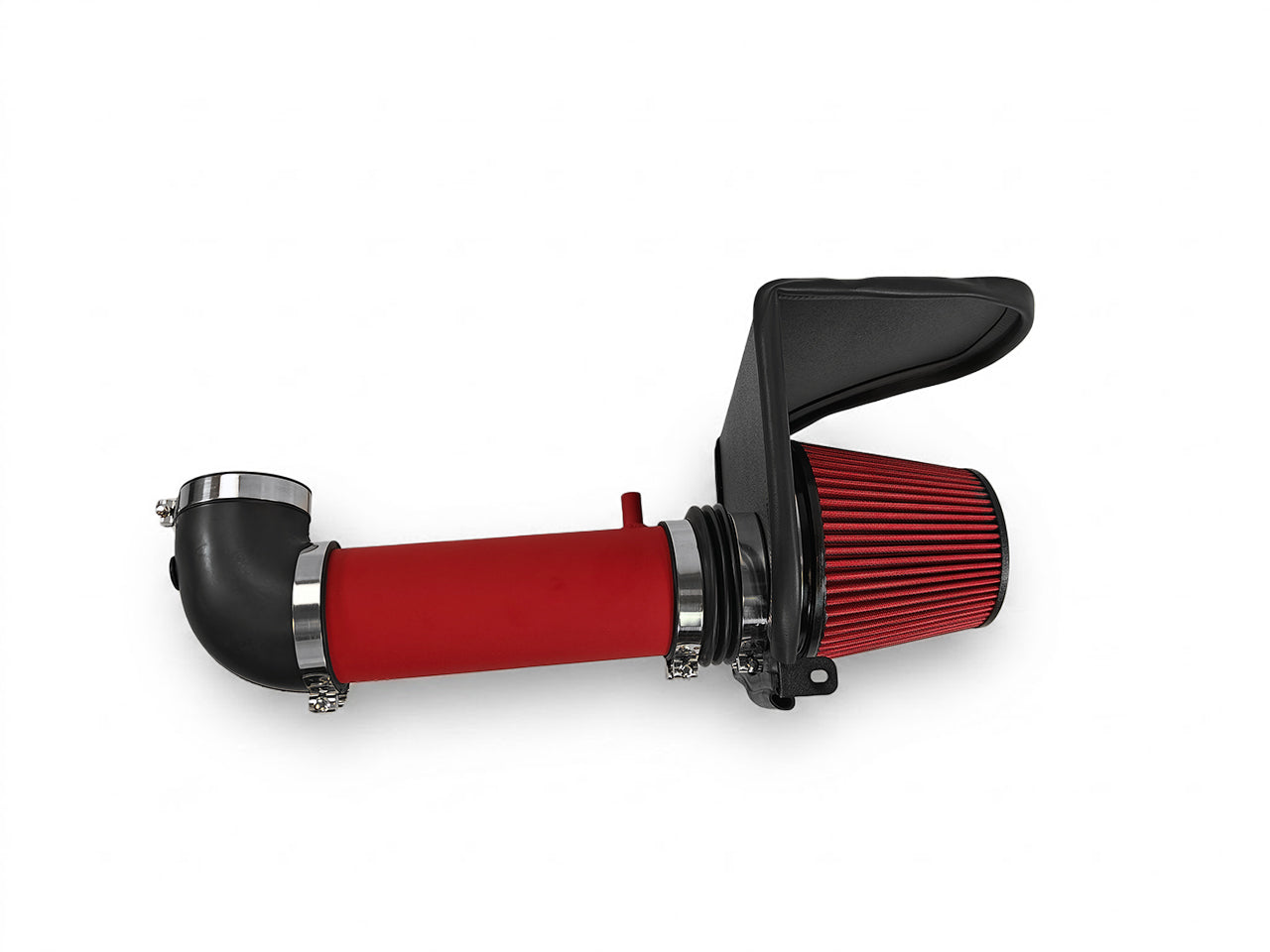 2005-2010 Chrysler 300 5.7L 6.1L V8 Air Intake Kit Wrinkle Red
