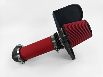 2005-2010 Chrysler 300 5.7L 6.1L V8 Air Intake Kit Wrinkle Red