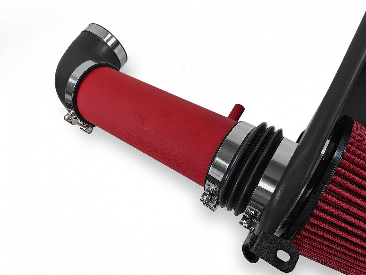 2005-2010 Chrysler 300 5.7L 6.1L V8 Air Intake Kit Wrinkle Red