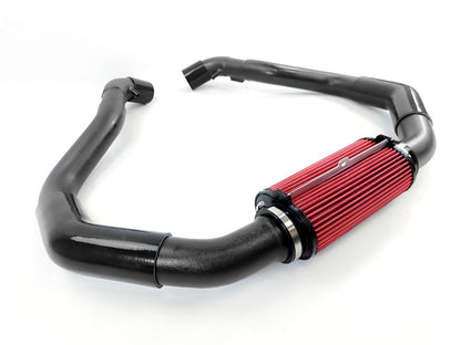 2008-2013 Infiniti G37 VQ37VHR Long Tube Cold Air Intake - Wrinkle Black