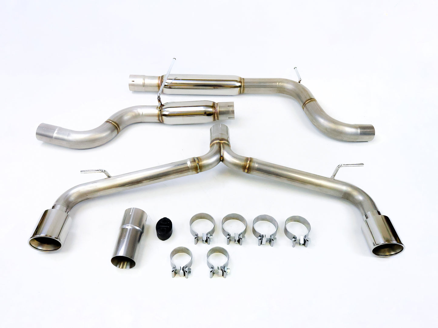 2015-2017 Volkswagen Golf GTI 2.0L Turbo MK7 High Flow Catback Exhaust
