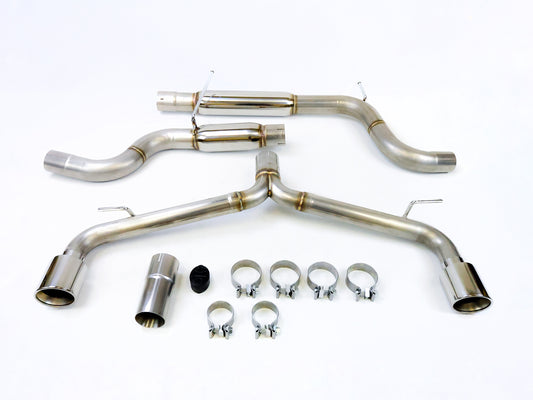 2015-2017 Volkswagen Golf GTI 2.0L Turbo MK7 High Flow Catback Exhaust
