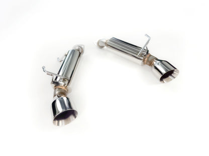 2008-2013 Infiniti G37 Coupe Resonated Axle Back for OEM Muffler Delete