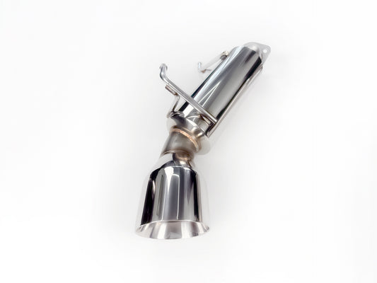 2008-2013 Infiniti G37 Coupe Resonated Axle Back for OEM Muffler Delete