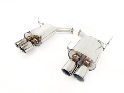 2015-2021 Subaru WRX STI VA Sedan Catback Exhaust Quad Tips