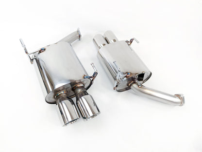 2015-2021 Subaru WRX STI VA Sedan Catback Exhaust Quad Tips