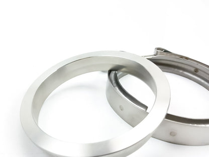 Borg Warner 4.62" Clamp & Stainless Steel Flange Kit S400 Turbo Exhaust Pipe