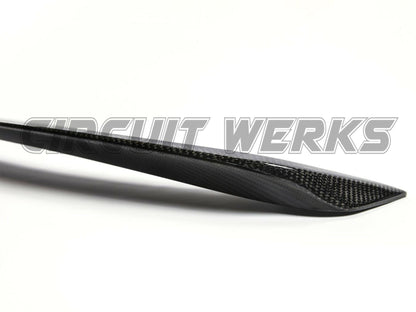2013-2020 GSF GS-F GS350 GS450H Carbon Fiber Rear Trunk Spoiler Lip