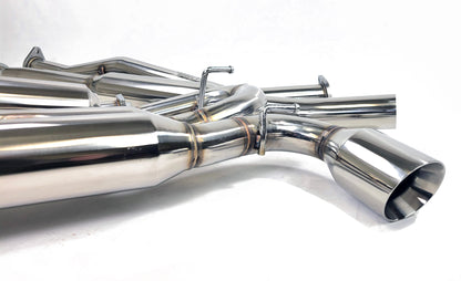 2013-2016 Scion FR-S FRS Dual Mufflered Exhaust System, Helmholtz Chamber