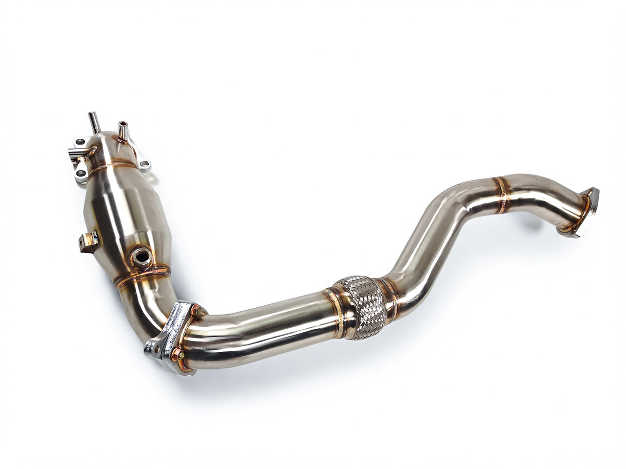 2022+ Honda Civic 1.5L Turbo Resonated Downpipe & Front Pipe