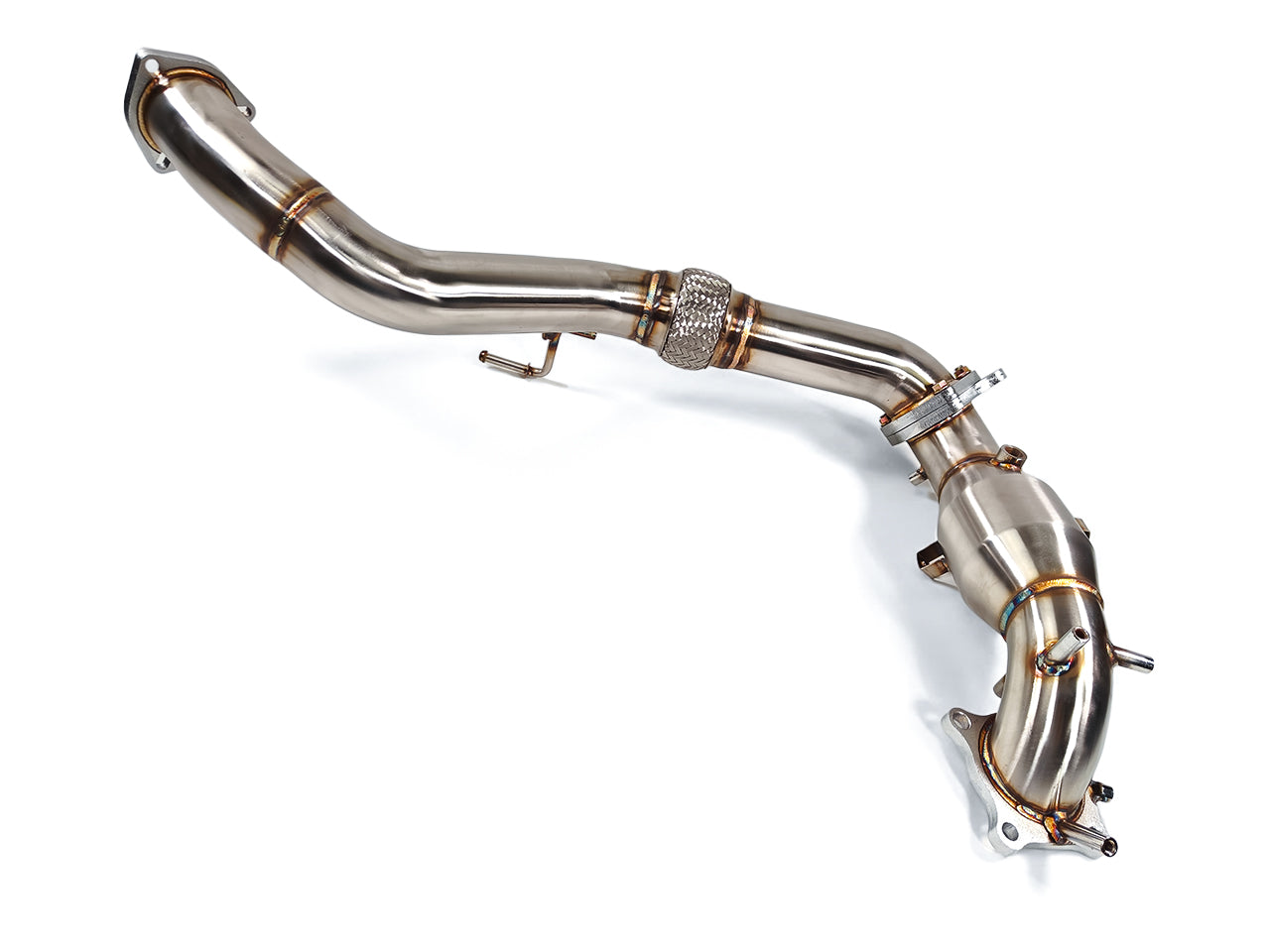 2022+ Honda Civic 1.5L Turbo Resonated Downpipe & Front Pipe