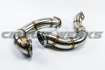 07-10 BMW 335i 135i E90 E91 E92 E93 N54B30 N54 Twin Turbo 3" Downpipes