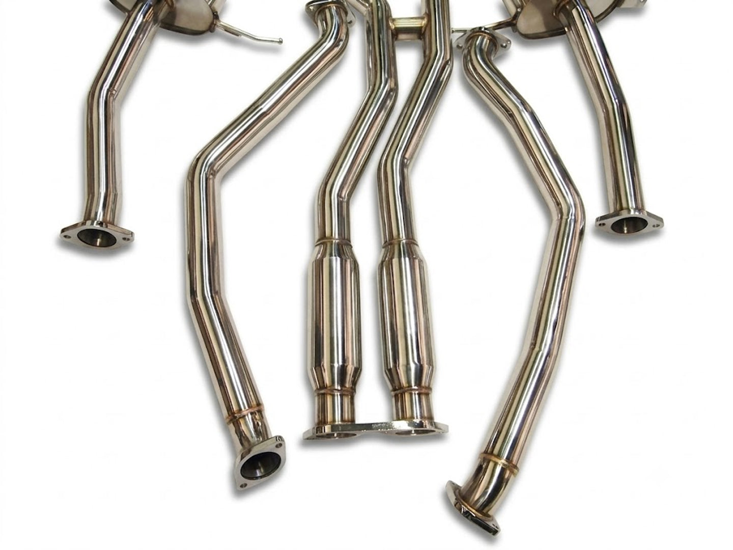 07-13 BMW 335i E90 E92 Twin Turbo N54/N55 Full Catback Exhaust THICK WALL BURNT TIPS