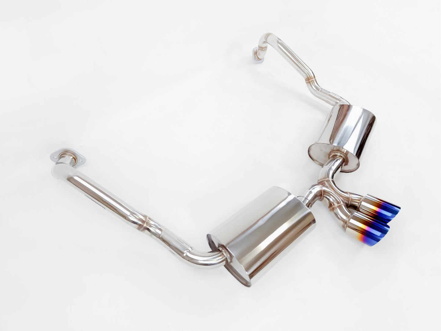 13-16 Porsche Cayman Boxster 981 Base S Burnt Tip Catback Exhaust System