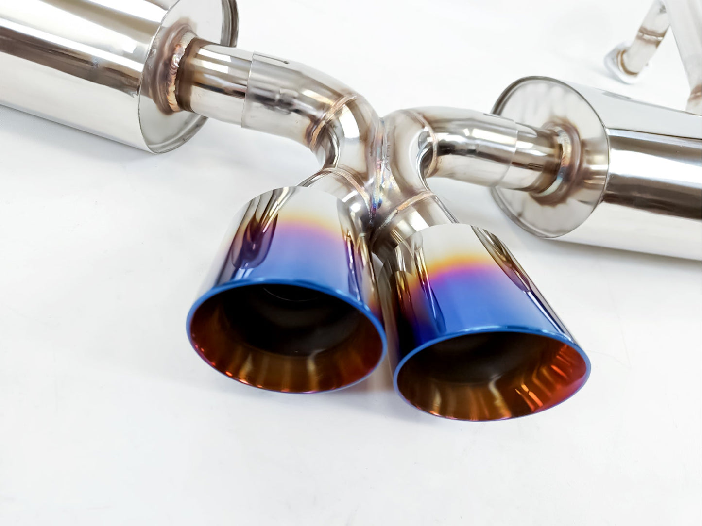 13-16 Porsche Cayman Boxster 981 Base S Burnt Tip Catback Exhaust System