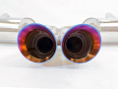 13-16 Porsche Cayman Boxster 981 Base S Burnt Tip Catback Exhaust System