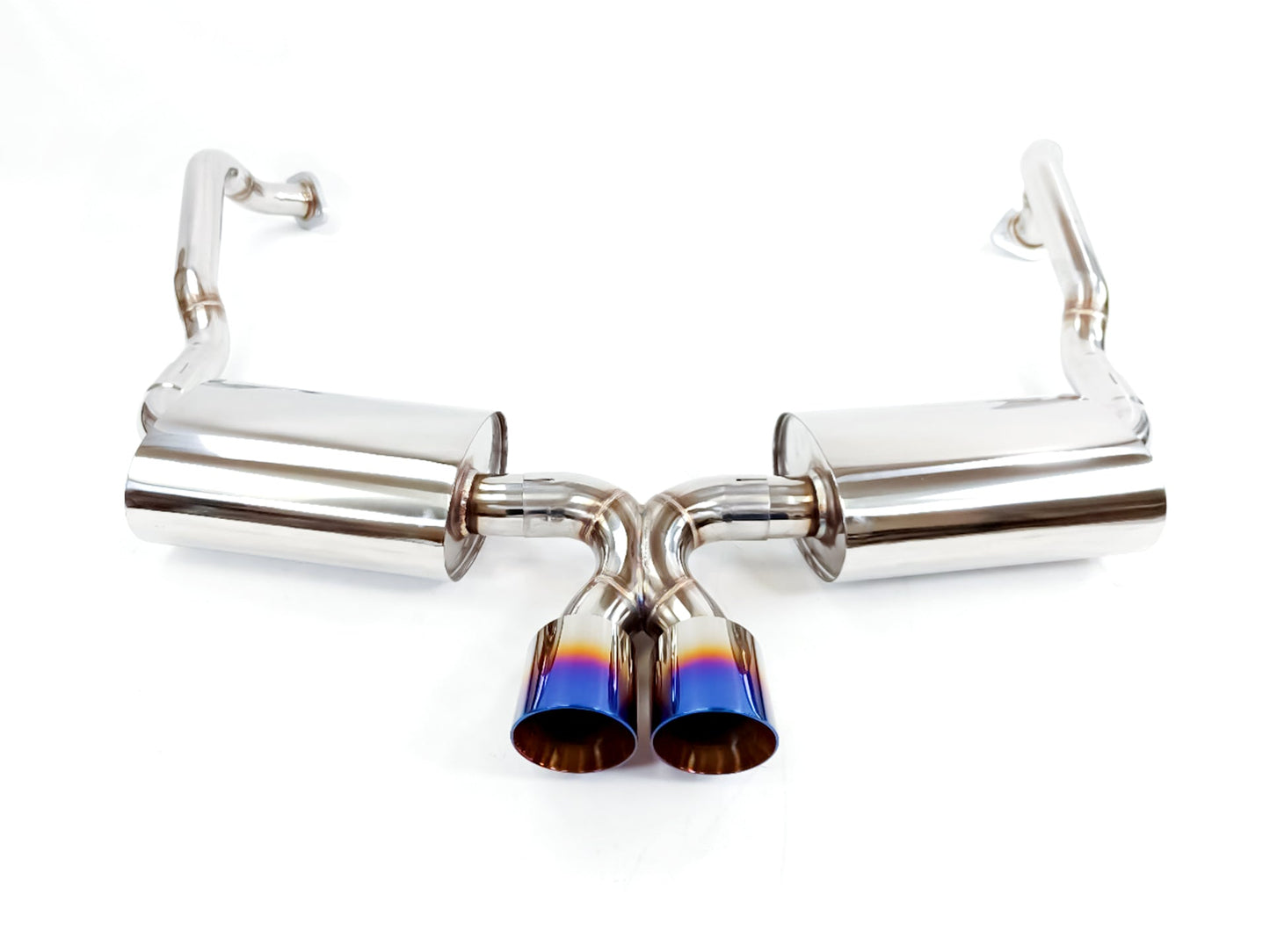 13-16 Porsche Cayman Boxster 981 Base S Burnt Tip Catback Exhaust System
