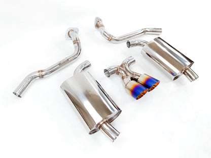 13-16 Porsche Cayman Boxster 981 Base S Burnt Tip Catback Exhaust System
