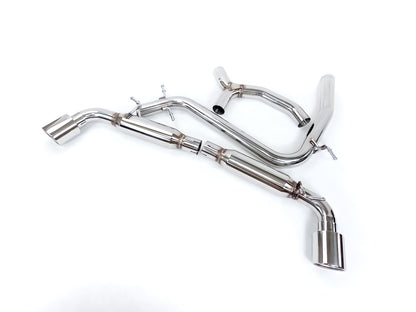 10-14 Volkswagen Golf GTi MK6 MKVI 2.0T VW Polished Catback Exhaust