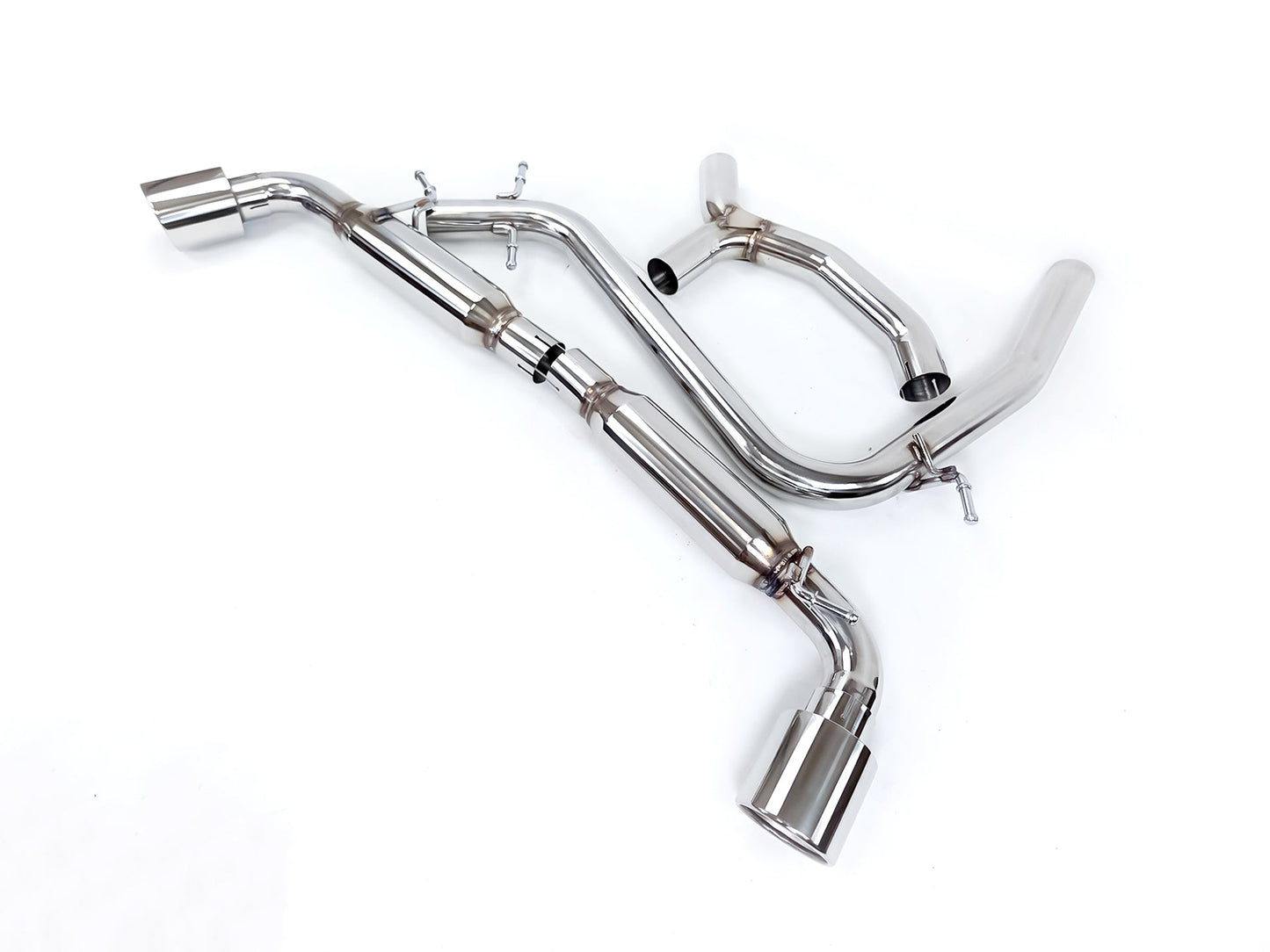 10-14 Volkswagen Golf GTi MK6 MKVI 2.0T VW Polished Catback Exhaust