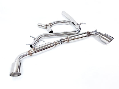 10-14 Volkswagen Golf GTi MK6 MKVI 2.0T VW Polished Catback Exhaust