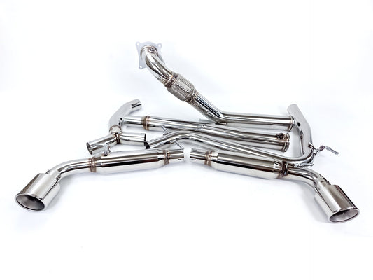 10-14 Volkswagen Golf GTi MK6 MKVI 2.0T CCTA Turboback Exhaust