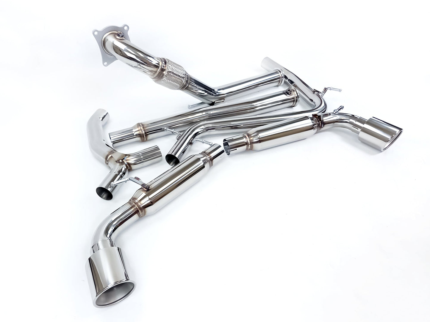 10-14 Volkswagen Golf GTi MK6 MKVI 2.0T CCTA Turboback Exhaust