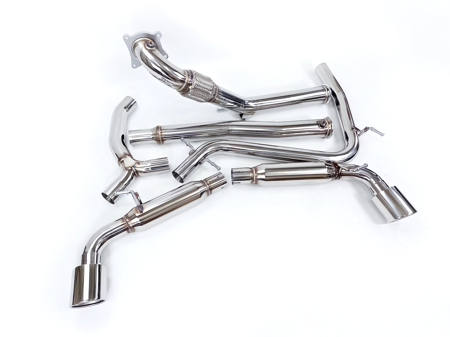 10-14 Volkswagen Golf GTi MK6 MKVI 2.0T CCTA Turboback Exhaust