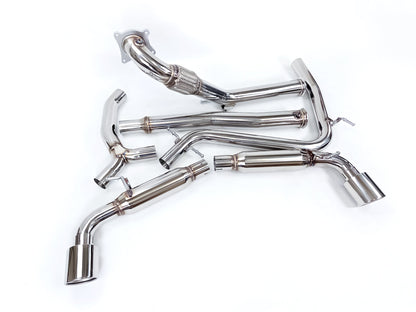 10-14 Volkswagen Golf GTi MK6 MKVI 2.0T CCTA Turboback Exhaust