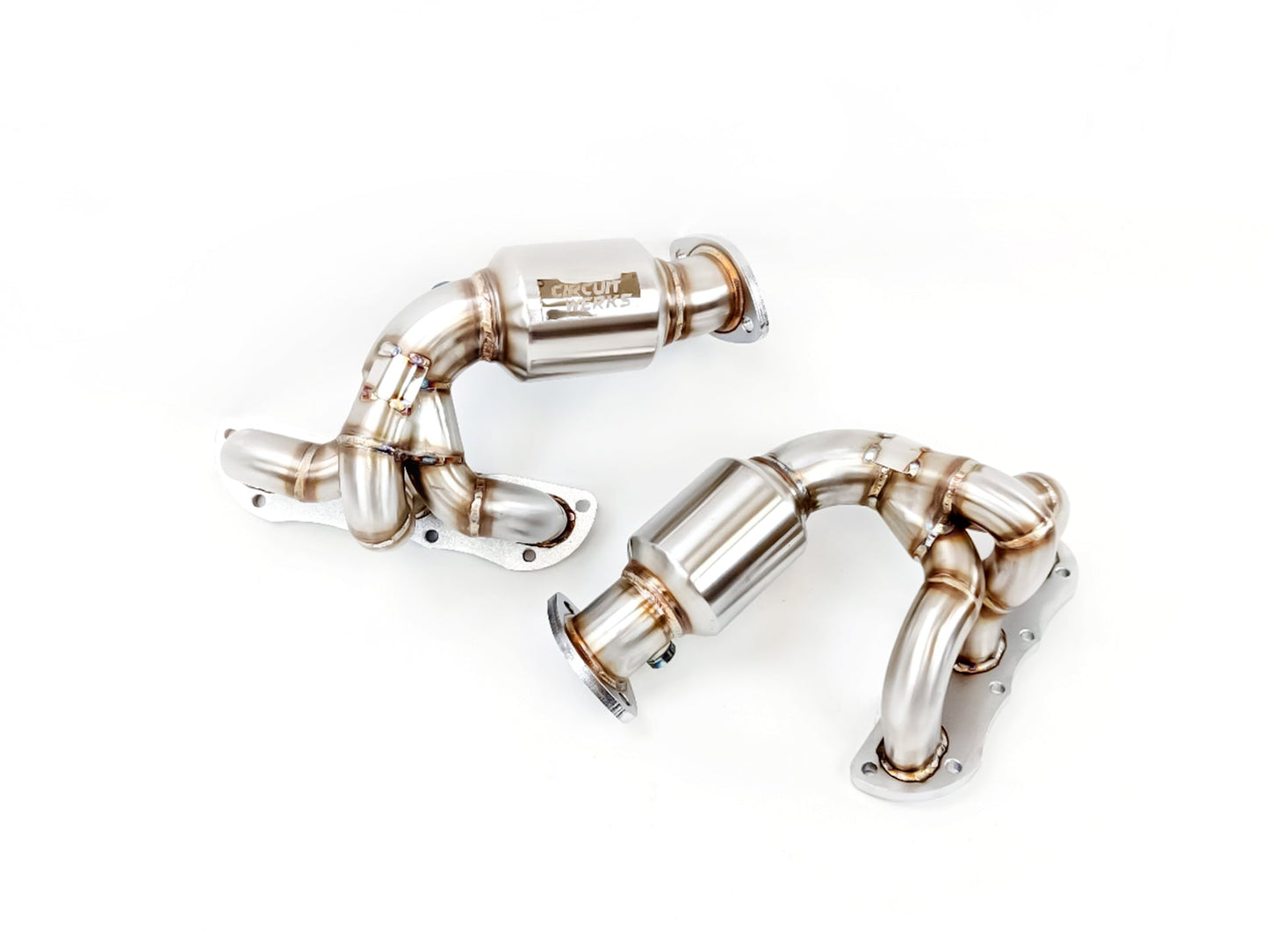 12-16 Porsche Cayman/Boxster 981 Resonated Sport Exhaust Header/Manifolds